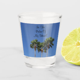 Palmen Schnapsglas