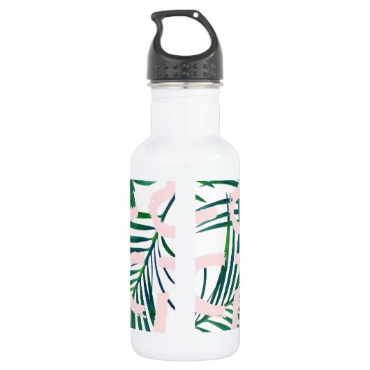 Palmen-Schwätzer Trinkflasche (Rückseite)