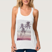 Palmen, Sommer Tank Top (Vorderseite)