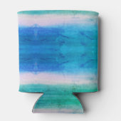 Palmen-Sommerurlaub im tropischen Ozean Dosenkühler (Rückseite)