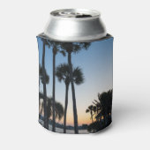 Palmen Sonnenaufgang Destin Florida kann kühlen Dosenkühler (Kanne Rückseite)
