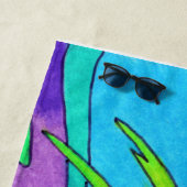 Palmen Sonnenuntergang Badetuch (Beispiel)