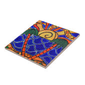 Palmen Sonnenuntergang-in der tropischen Fliese (Seite)