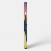 Palmen Sonnenuntergang iPhone Hülle (Linke Seite)