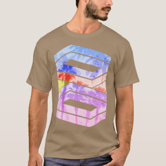 Palmen Strand Tropischer Surf 1 T-Shirt