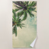 Palmen Strandtuch (Vorderseite)