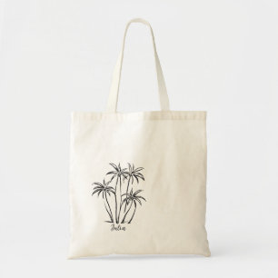 Palmen Tote Tasche für Beach Junggeselinnen-Abschi