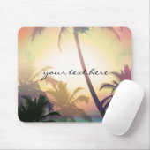 Palmen Tropical Heat Beach Summer Mouse Pad Mousepad (Mit Mouse)