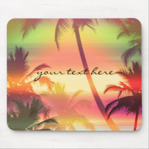 Palmen Tropical Heat Beach Summer Mouse Pad Mousepad