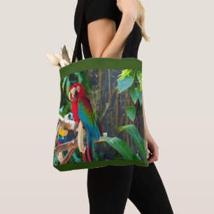 Palmen tropische Vögel Tasche