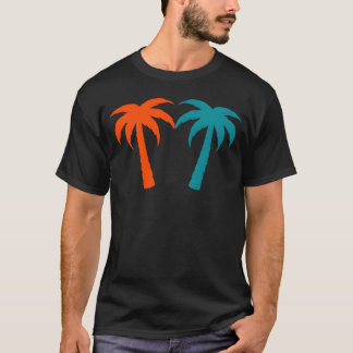 Palmen tropischer Urlaub lustig T-Shirt