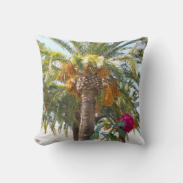 Palmen und eine Rose Kissen