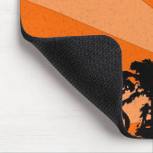 Palmen und Möwen Mousepad (Ecke)