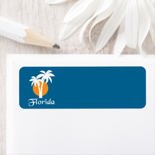 Palmen und Orangensonne (Insitu)