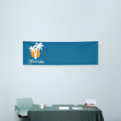 Palmen und Orangensonne Banner (Messeveranstaltung)