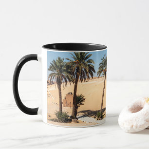 Palmen und Pyramiden Tasse