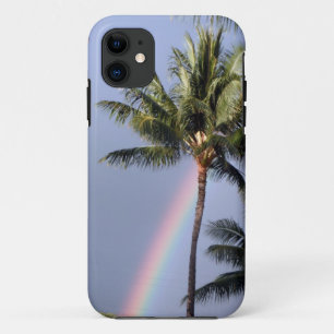 Palmen und Regenbogen Case-Mate iPhone Hülle