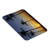 Palmen und Sonnenuntergang, Mindil Beach Magnet (Rechte Seite)