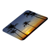 Palmen und Sonnenuntergang, Mindil Beach Magnet (Linke Seite)