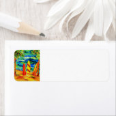 Palmen und Surf-Rückgabezeichen (Insitu)