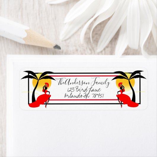 Palmen und Tänzer (Insitu)