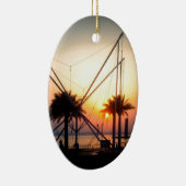 Palmen und trampolin keramik ornament (Rechts)