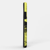 Palmen und Wasser - Gelb Case-Mate iPhone Hülle (Hinten/Rechts)