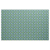 Palmen und Wolken Stoff (Fat Quarter (45,7 x 55,9 cm))