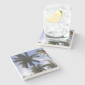 Palmen Untersetzer (Seitenansicht)