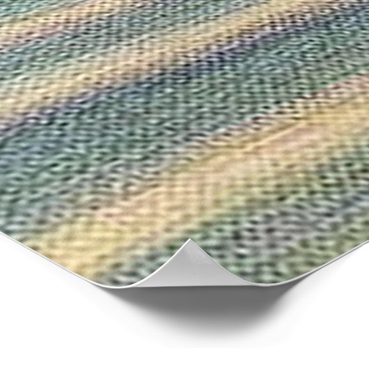 Palmen Vintag Poster (Ecke)