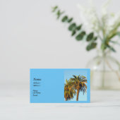 Palmen Visitenkarte (Stehend Vorderseite)