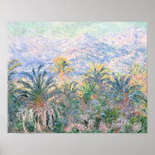 Palmen von Claude Monet in Bordighera (1884) Poster (Vorne)