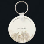 Palmen Watercolor Tan Coastal Gastgeschenk Hochzei Schlüsselanhänger<br><div class="desc">Palm Trees Watercolor Tan Coastal Gastgeschenk Hochzeit Schlüsselanhänger,  dass Sie leicht anpassen können für Ihren besonderen Tag. Komplett neu für andere wichtige Ereignisse in Ihrem Leben,  indem Sie auf den Button "Diese anpassen" klicken</div>