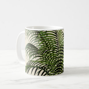 Palmen-Wedel-Kaffee-Tasse Kaffeetasse