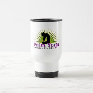 PALMEN-YOGA-REISE-TASSE REISEBECHER