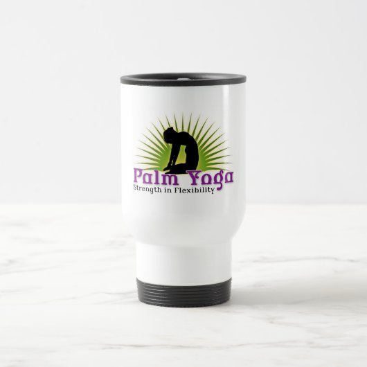 PALMEN-YOGA-REISE-TASSE REISEBECHER (Mittel)