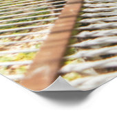 Palmenbaum am Morgen Poster (Ecke)