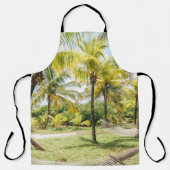 Palmenbaum am Morgen Schürze (Vorderseite)