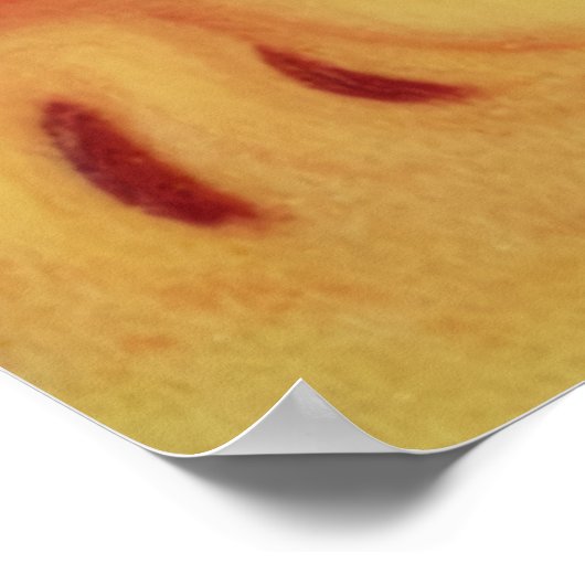 Palmenbaum am Strand | AI Art Poster (Ecke)