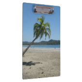 Palmenbaum am Strand Klemmbrett (Rechts)