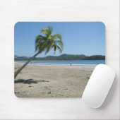 Palmenbaum am Strand Mousepad (Mit Mouse)
