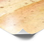 Palmenbaum an einem sonnigen Tag am Strand Fotodruck (Ecke)