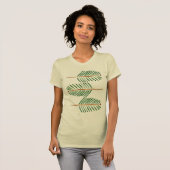 Palmenbaum-Blätter T-Shirt (Vorne ganz)