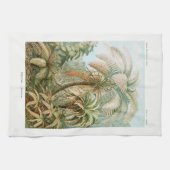 Palmenbaum Ernst Haeckel Geschirrtuch (Horizontal)