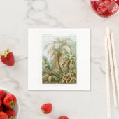Palmenbaum Ernst Haeckel Serviette (Beispiel)