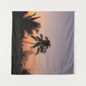 Palmenbaum-Foto Wandteppich (Vorderseite (Horizontal))