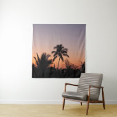 Palmenbaum-Foto Wandteppich (Beispiel)