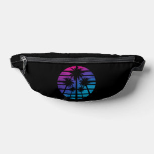 Palmenbaum Hawaiianischer Strand Sommerurlaub Bauchtasche
