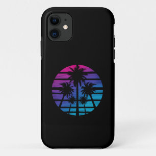 Palmenbaum Hawaiianischer Strand Sommerurlaub Case-Mate iPhone Hülle