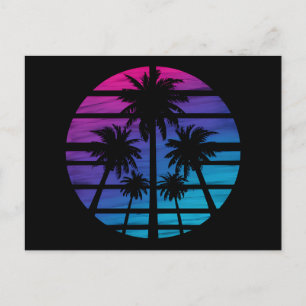 Palmenbaum Hawaiianischer Strand Sommerurlaub Postkarte
